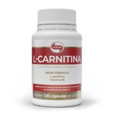 L Carnitina 120 Cápsulas Vitafor