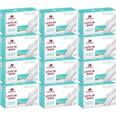 12UN Sabonete Vegetal Leite Aveia Hipoalergenico 90g Davene
