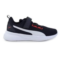 Tênis Infantil Masculino Puma Flyer Runner Preto - 309719-Masculino