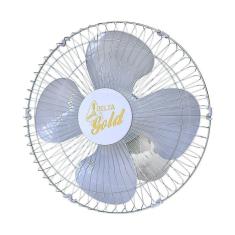 Ventilador De Parede Venti-Delta Gold 50cm Branco/Cromado Bivolt 71-5328