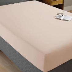 Lençol Solteiro Com Elástico 100% Algodão Percal 130 Fios - Dohler, BE