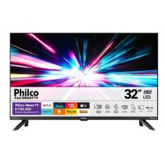 Smart TV Philco 32 Polegadas LED Roku TV PTV32G7PR2CGB, Cinza, Bvolt