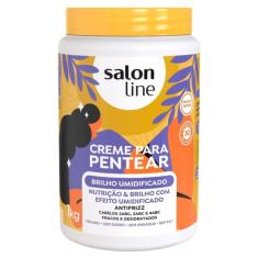 Creme para Pentear Salon Line Brilho Umidificado 1kg
