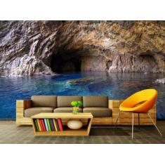 Papel de Parede Paisagens Caverna 16 - 1,00 X 2,00 - Voce Decorando