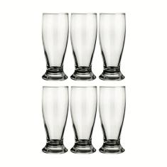 Kit 6 Copos Vidro Cerveja 300Ml Nadir Figueiredo Munich 7709