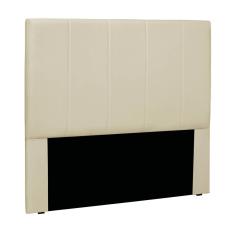 Cabeceira Cama Box Casal 140 cm Arizona Veludo Bege S04 - D`Rossi