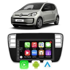 Kit Multimidia Android Volkswagen Up 2014-2017 7 Pol Carplay Wifi Waze