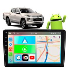 Kit Multimídia L200 Triton 2016-2022 9 Polegadas CarPlay Android - E-C