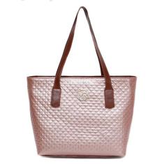 Bolsa sacola fashion tendência feminina  - MARIAHRIBELLO , Caramelo