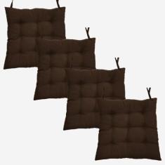 Kit 4 Assentos Futton C/Cordinhas Para Amarrar Confortável Diversas Co