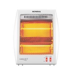 Aquecedor de Ambiente Mondial A16 com Controle de Temperatura – Branco/Cinza