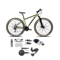 Bicicleta 29 Absolute Nero 5 Shimano Deore-Altus 27v K7 Hidráulico Trava Pedivela Mt101 Pneu Faixa-Unissex