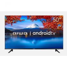 Smart Aiwa 50" 4k Borda Ultrafina Hdr10 Dolby áudio Aws--50-bl-02-a Preto Bivolt