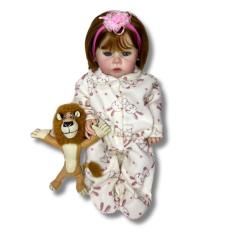 Bebê Reborn Realista - Raven Loira