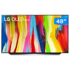 Smart TV 48” 4K OLED LG ThinQ OLED48C2PSA 120Hz