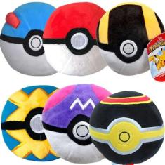 Pelúcia Pokéball Pokémon Escolha a Sua - Wct - Wct (Wicked Cool Toys)