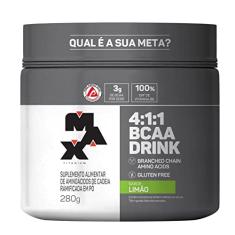 Max Titanium Bcaa 4: 1: 1-280G Drink Limão -