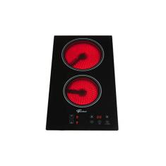 Fischer Cooktop Elétrico Touch 2 Bocas Mesa Vitrocerâmica Preto 220V - 30004-73474