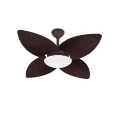 Ventilador De Teto Winds Marrom Econômico 4 Pás Ventax 110V