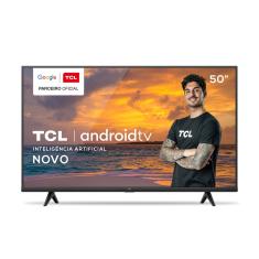 Smart Tv Tcl 50" P615 4k Uhd Hdr Ativo Android Tv Comando De Voz à Distância Google Assistente