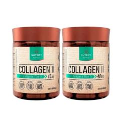 Colágeno Tipo 2 Uc 2 60 Cápsulas Nutrify Kit 4 Meses, Sem sabor