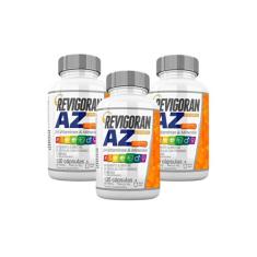 Revigoran A-Z Multivitamínico Completo 120 Cápsulas Nutrends Kit 3 Uni