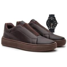 Tenis Casual Masculino Sneaker Ouversize com Ajuste em Elastico Premiu