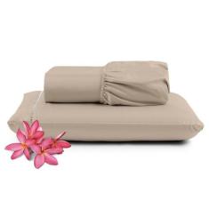 Jogo De Lençol Primor Solteiro 2 Peças Percal 400 Fios Ponto Palito - 