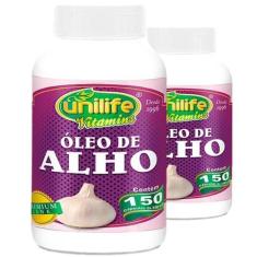 Kit 2 Óleo De Alho 350Mg Unilife 150 Cápsulas