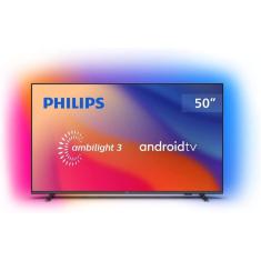 Smart TV 4K 50” Philips 50PUG7907/78 - Android Wi-Fi Bluetooth HDR10+ 4 HDMI 2 USB
