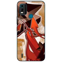 Capa Adesivo Skin071 Verso Para Nokia C21 Plus 2022