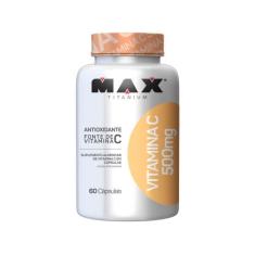 Vitamina C 500Mg Max Titanium 60 Cápsulas