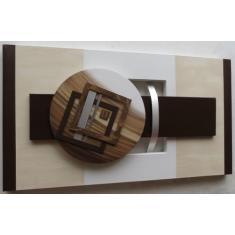 Quadro Abstrato 55x100cm - Josue Quadros