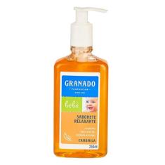 Sabonete Líquido Granado Bebê Glicerina Camomila 250ml, 1, 250ml