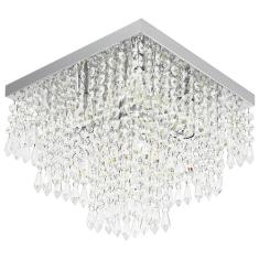 Lustre De Cristal Acrilico Sweetcrillic 30x30 Perfeito - MARRYLUZ, Esc