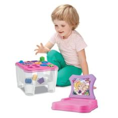 Brinquedo Educativo Cadeirinha Infantil Menina Atividades - Samba Toys