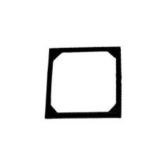 Caixilho Para Ralo de Ferro Fundido Captação Esgoto 35x35cm - FUNDIÇÃO