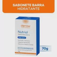 Sabonete em barra darrow nutriol pele seca rosto e corpo 70g