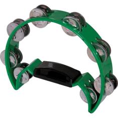 Pandeiro Meia Lua Spanking ABS Verde