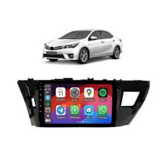 Kit Multimídia Corolla 2015 / 2017 GLI CarPlay AndroidAuto 9 Pol USB B