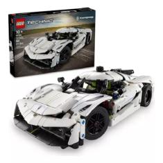 Lego 42184 Technic Carro Koenigsegg Jesko Absolut Branco – 801 peças