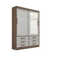 Guarda Roupas Meridian Plus 2Pts 100% MDF DDoro Móveis - D Doro Móveis