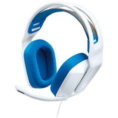 Headset Gamer Logitech G335 - Drivers 40mm  - Conector P2 - Branco - 981-001017-Unissex