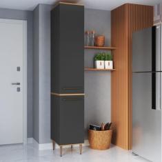 Armário Paneleiro 40cm 2 Portas Isabelle - Delmarco Móveis