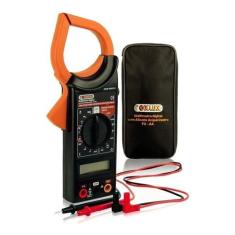 Alicate Amperímetro Digital Foxlux Multímetro Profissional