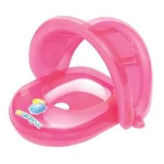 Boia Bote Inflável Infantil C Fralda e Sombra Piscina Lazer - Bestway,