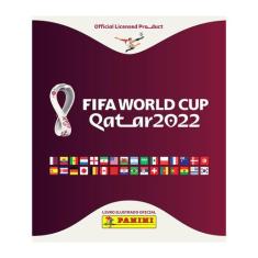 Livro - Álbum Capa Brochura Copa Do Mundo Qatar 2022 - Panini