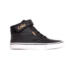 Tênis Coca Cola Mika 2.0 Preto/dourado Feminino