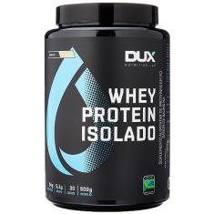 Dux Nutrition Whey Protein Isolado Baunilha - Pote 900 G