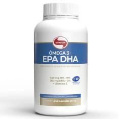 Ômega 3 EPA DHA - 240 Cápsulas 1g - Vitafor-Unissex